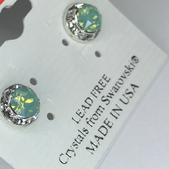 Chrysolite Opal Earrings - Picture 3 of 5